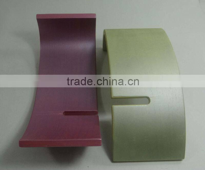 Detachable Wooden headphone display strut