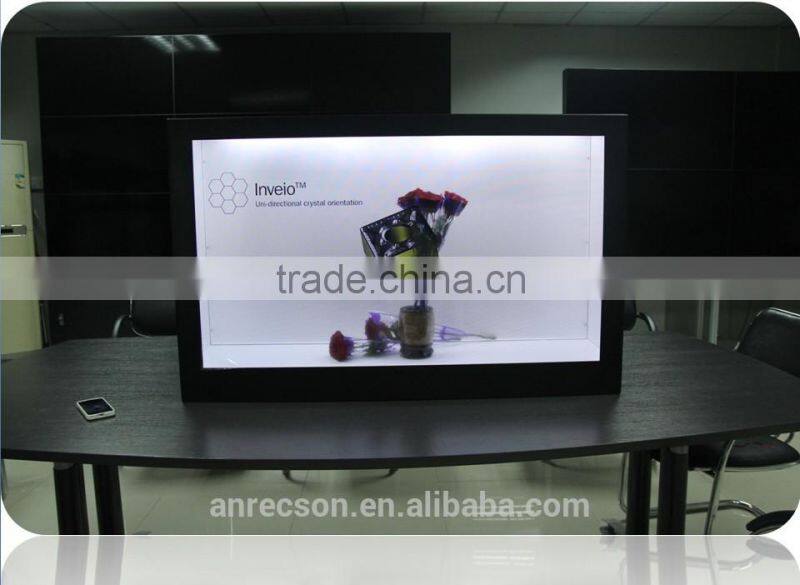 Anrecson Digital Transparent LCD Advertising Screen with Touch