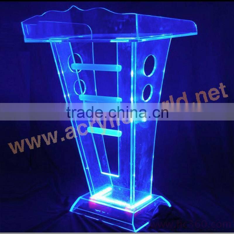 Acrylic podium stand factory/lectern display stand