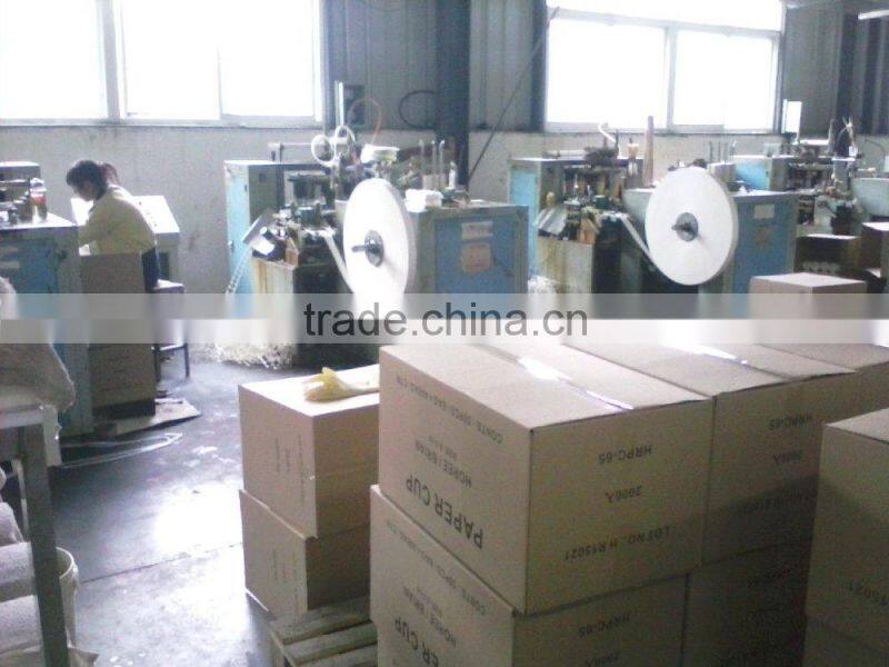 6 oz printed single wall disposable paper cup with logo print