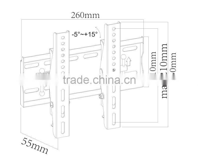 Tv bracket wall mount for 17''-42'', wholesale tv mounting bracket