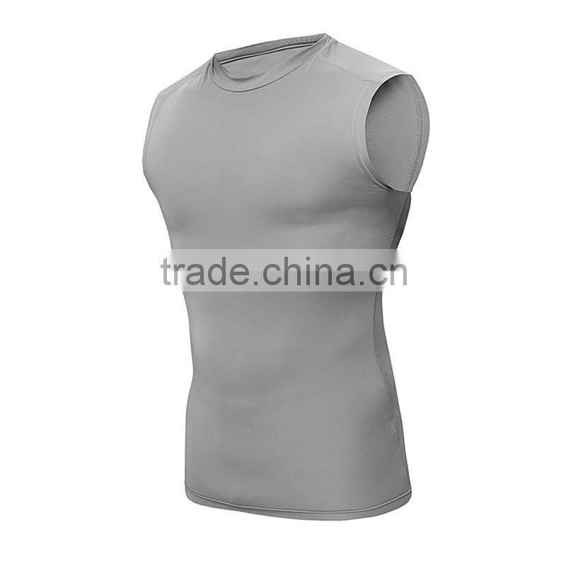 Wholesale softextile compression fitness bodybuilding tank top