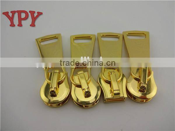 High Quality 15# Customized Gold Metal Zipper Slider