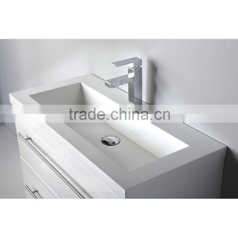 Best Quality solid surface wash basin plan