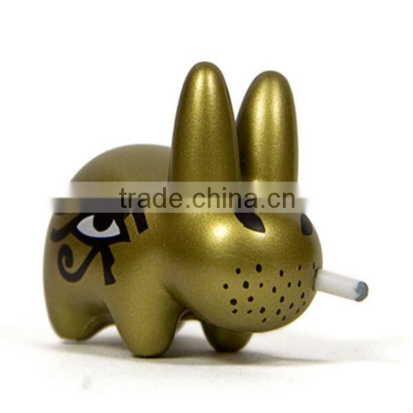 Various color paint cartoon character make your own vinyl toy
