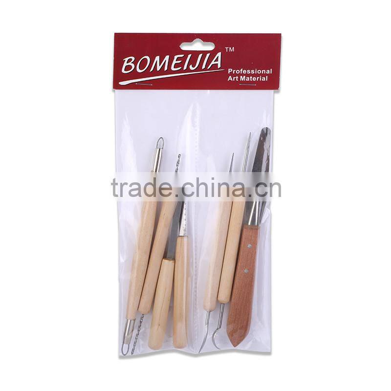 7 pieces clay tools set pottery tool set hand tool set