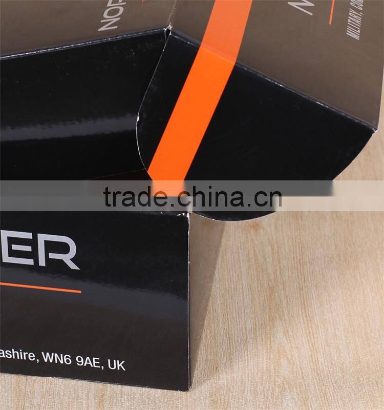 corrugated gift box with briefcase shape