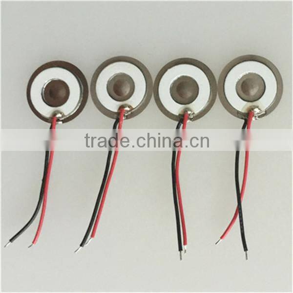 High frequency low price piezoelectric sensor PZT material piezoelectric ceramic vibration sensor