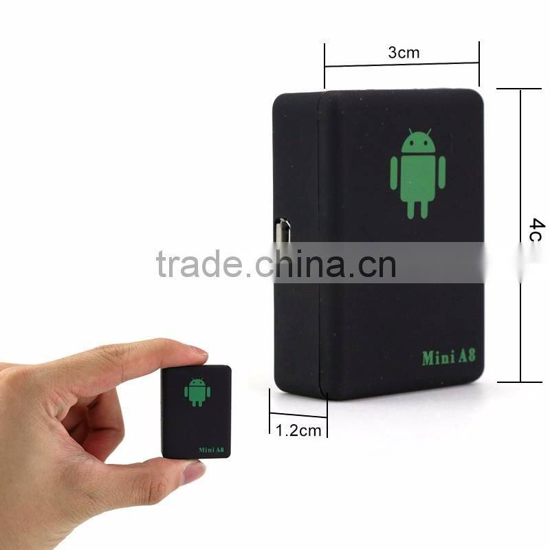 Mini GPS Tracker with SIM Card Personal GPS Tracker for Kids Alzheimer Elder Luggage Car Pets Cats Dogs Pet Tracker GPS