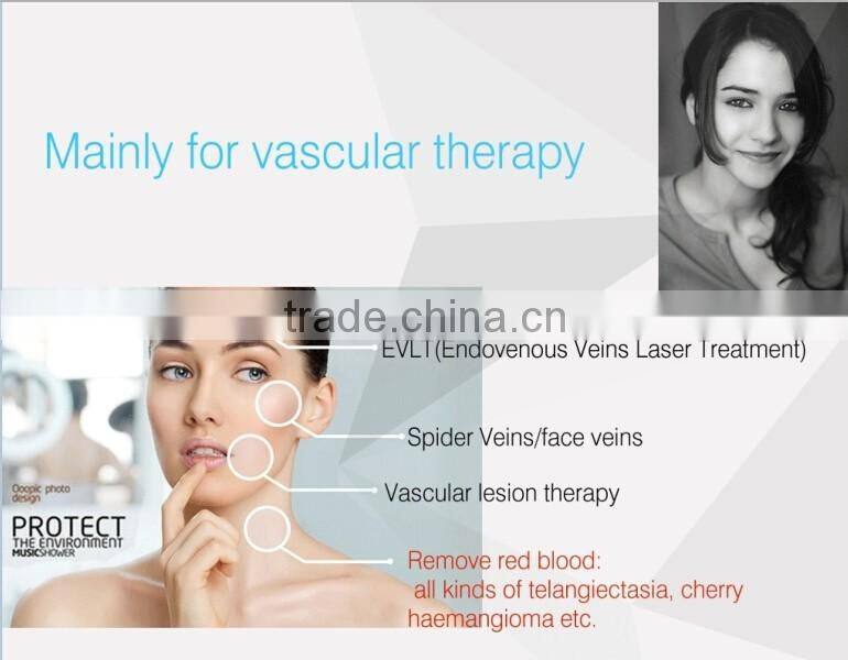 optical fiber device / 980nm diode laser spider vein removal vascular removal machine