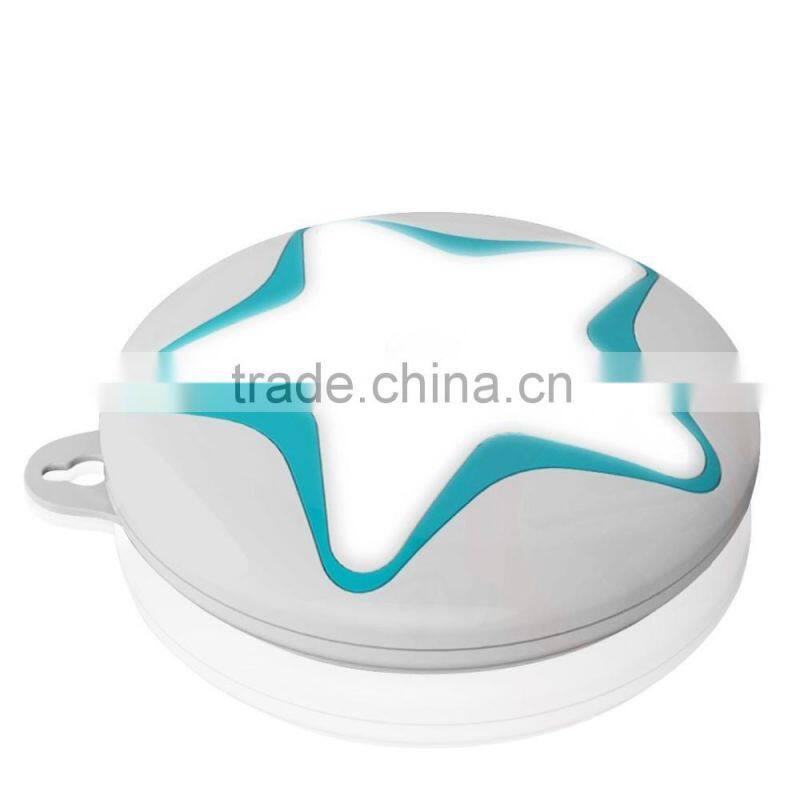 Rechargeable LED Wireless Light-operated Motion Sensor Wall Light Cute Star LED Night Light For Balcony Corridor Wardrobe Garag