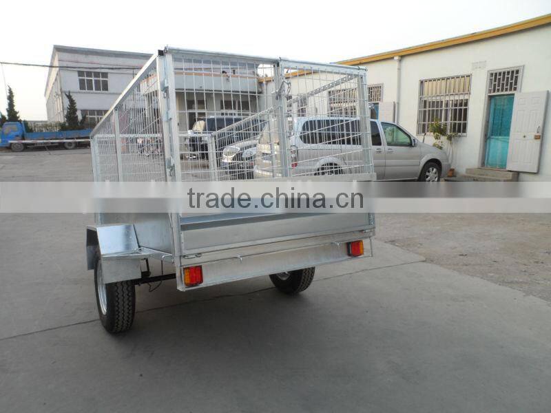 Austrailia box galvanized farm trailer
