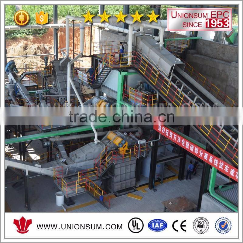 China Factory Provide Lead Acid Battery Recycling Machine