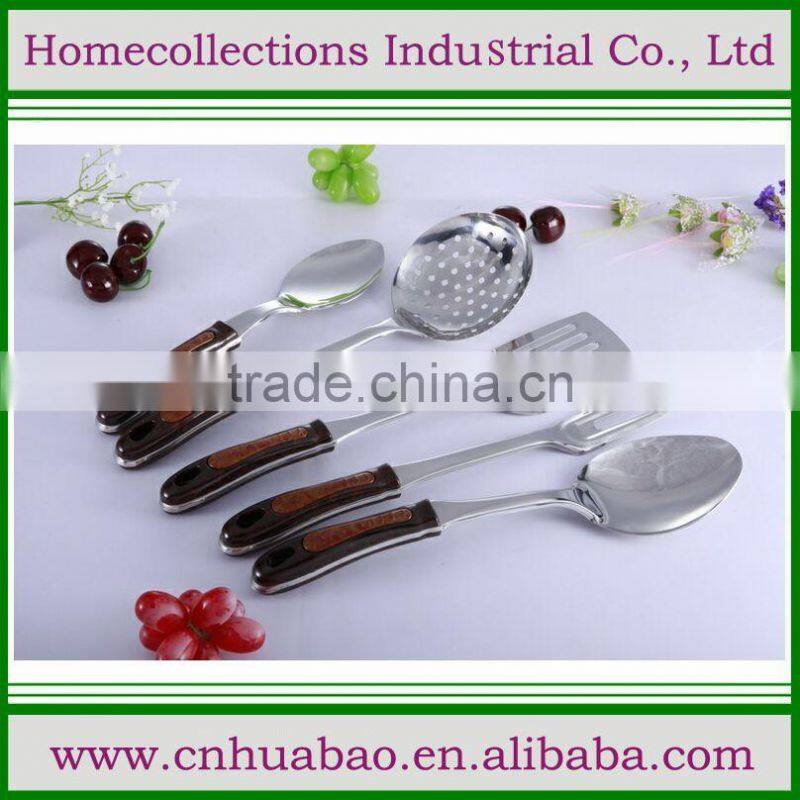 high quality mirror finishing ladle, inox silver color kitchenware tool