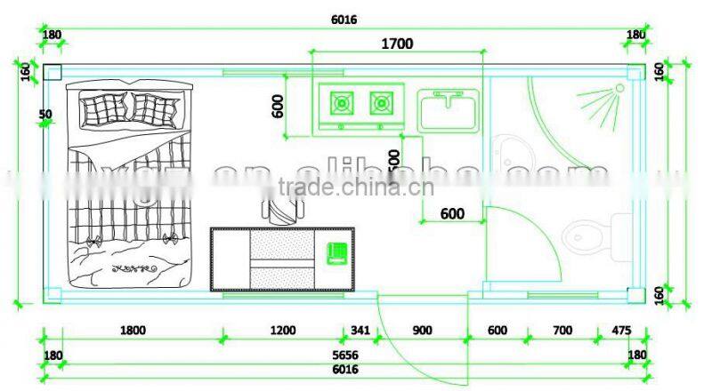 40ft shipping container house