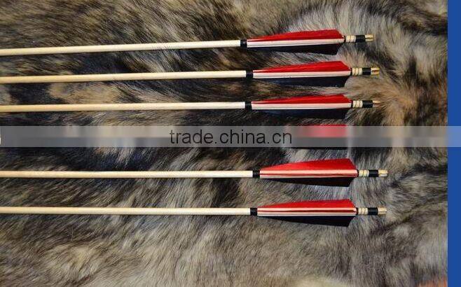 FD-16420 Hot selling archery kids bow and arrow wooden bows for teenager training or target shooting