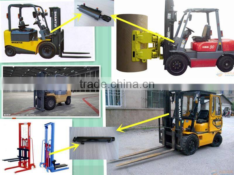 Manufacturer supplied oil pressure steel forged hydraulic cylinder for forklift