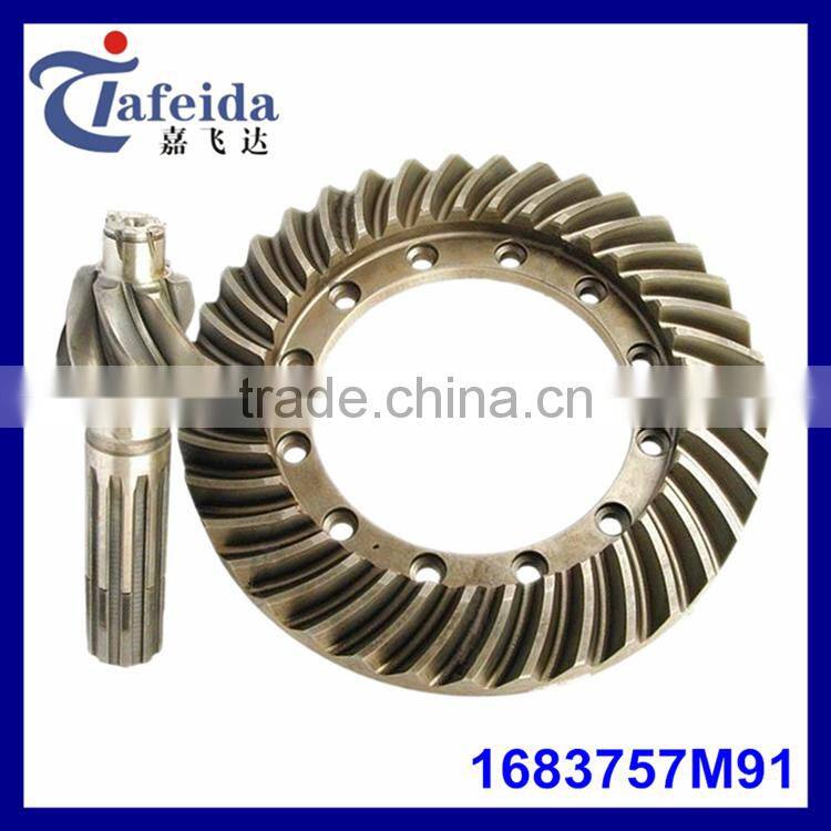 Tractor Gear for Massey Ferguson, MF Tractor Parts, Rear Differential Parts, 1683757M91, 6T/37T Or 7T/36T, Crown Wheel & Pinion