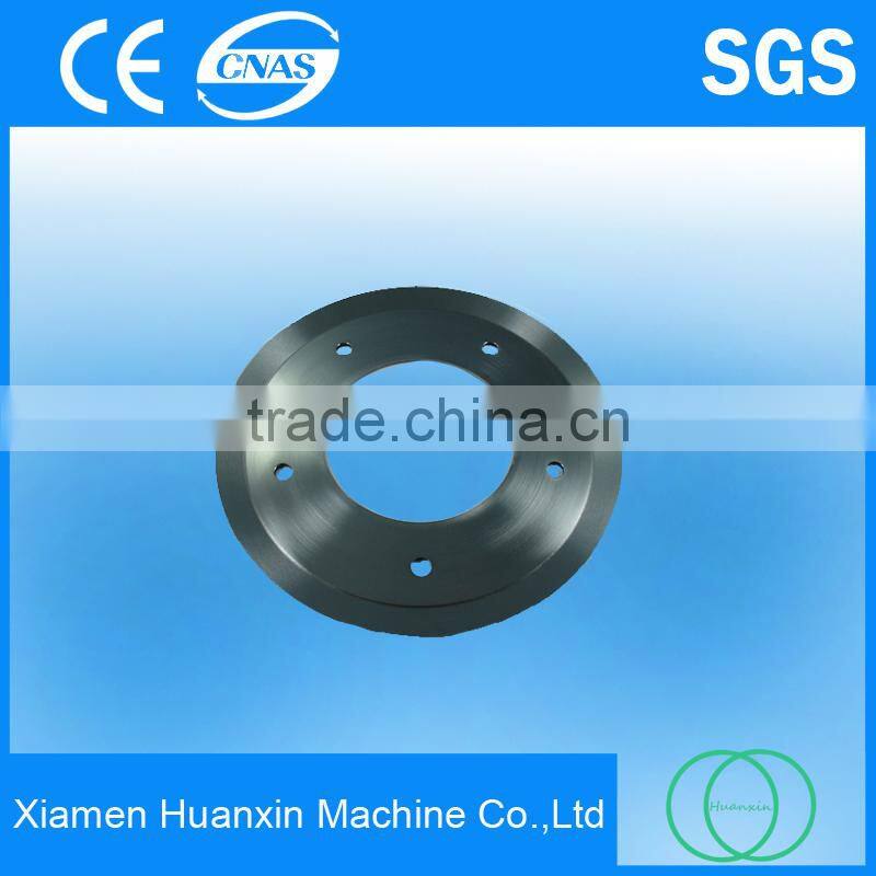 High carbon steel dish slitter blade of packaging equipment parts