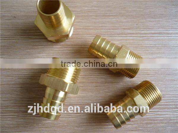 multi-thread type pvc/rubber brass air hose fittings
