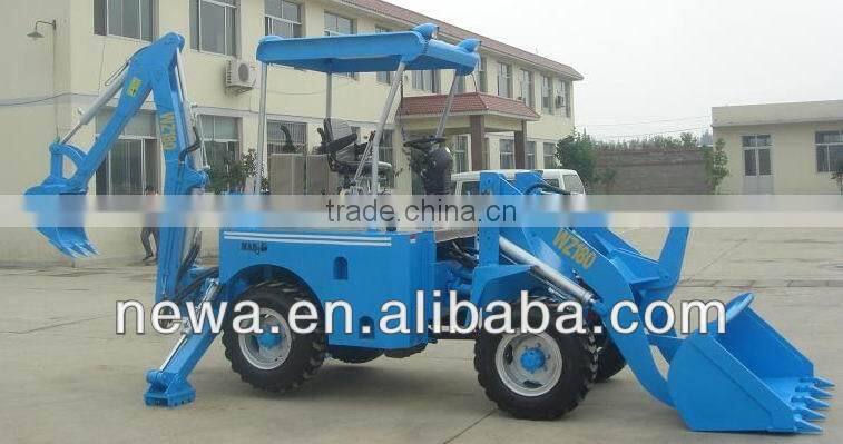 2016 hot sale WZ180 mini backhoe loader excavator
