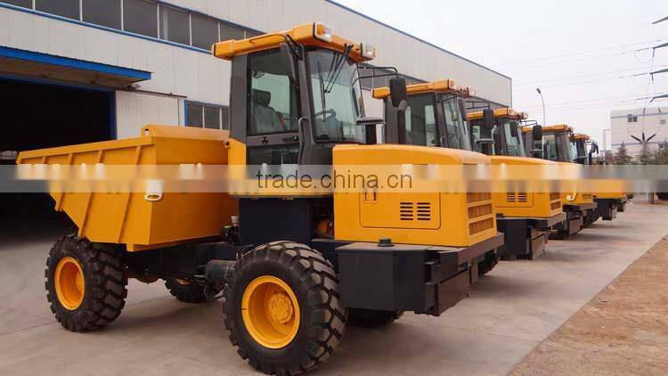 5.0 ton FCY50 4X4 dumper, with good performance hot sale in 2015, with cabin