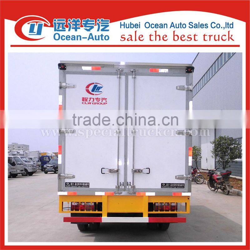 JAC mini 3ton refrigerated van truck for sale