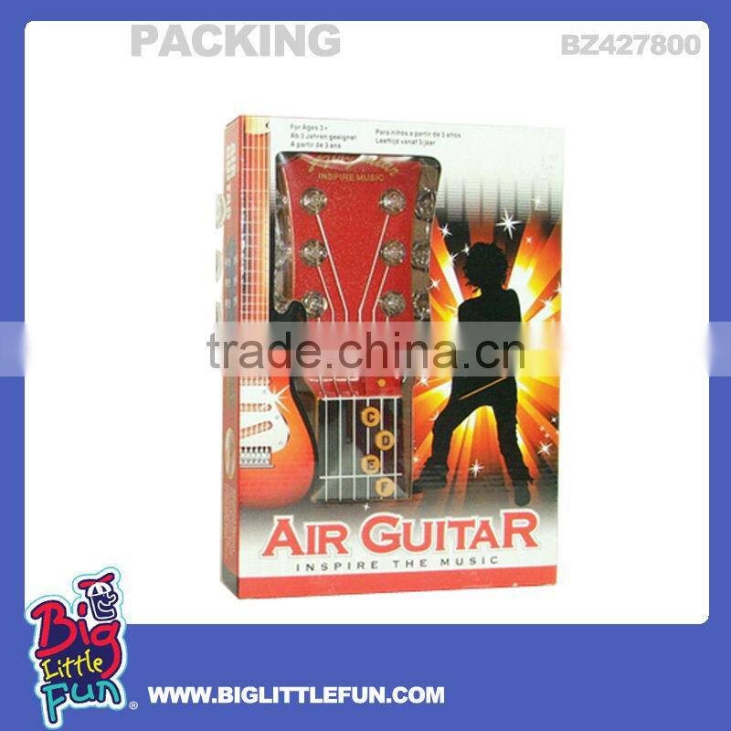Air guitar toy for kids with flash light
