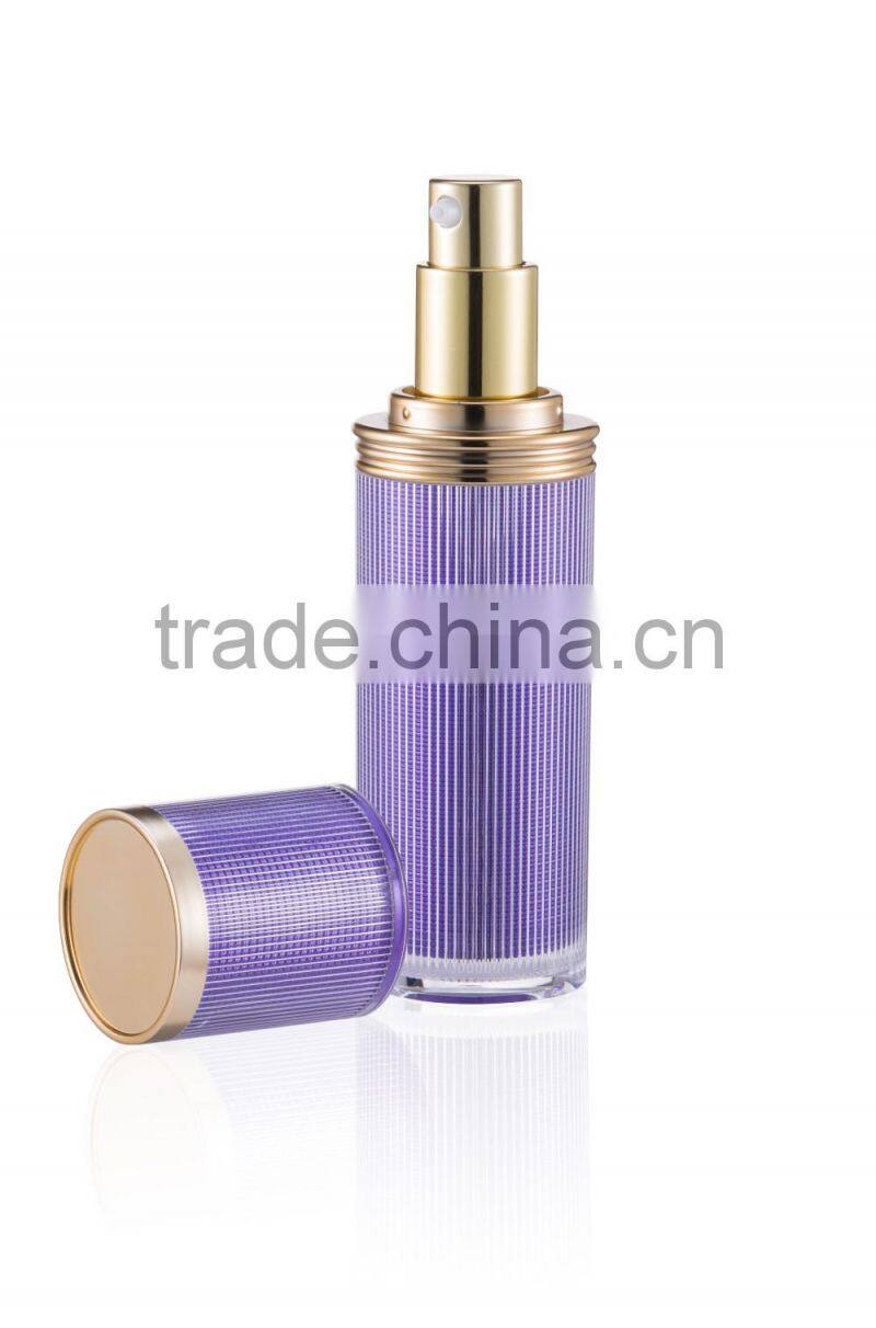 Professional wholesale high class high quality crystal lotion bottle 40ml PMMA