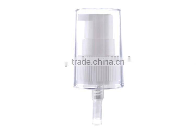 Wholesale high quality 20/410 white treatment pump with AS overcap