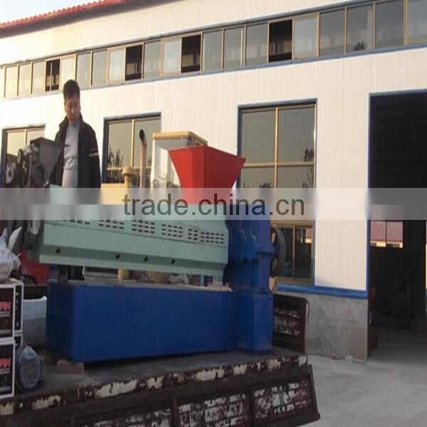 Single screw cooling cutting PVC plastic granulator recycling machine