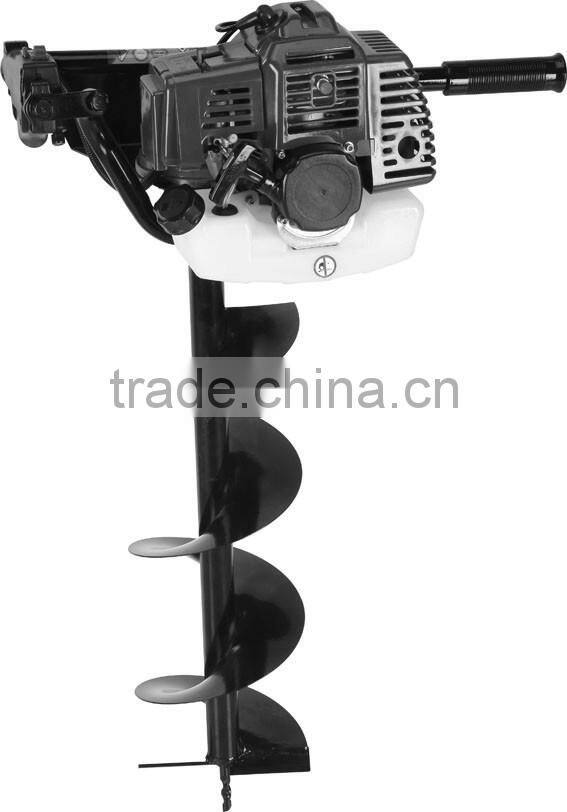 2-stroke ground drill with 52cc