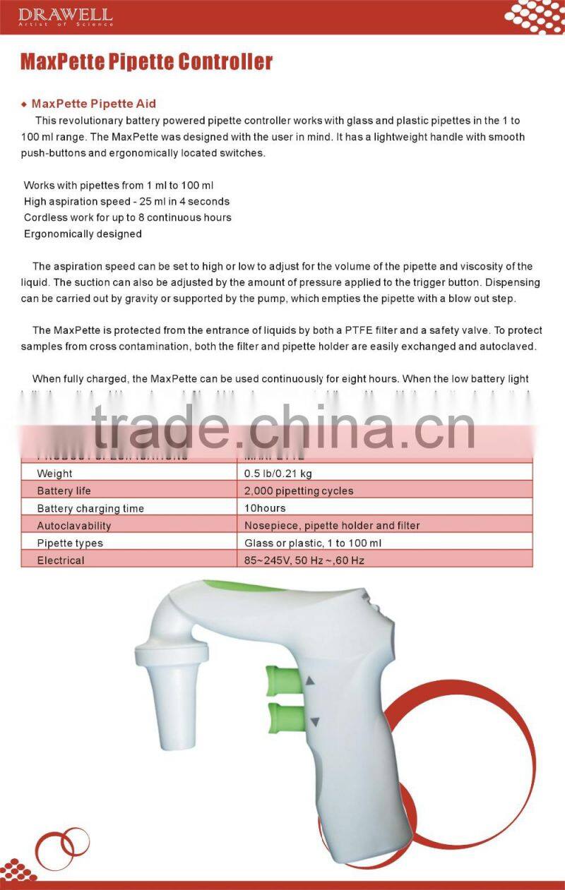 MaxPette Pipette Controller,Electronic