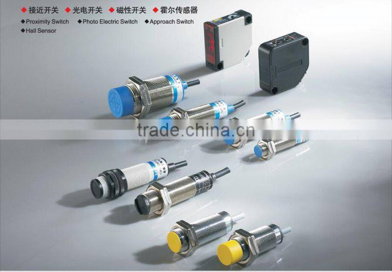 25X25X52 series red LED IP67 Horn Square type inductive proximity switch sensor