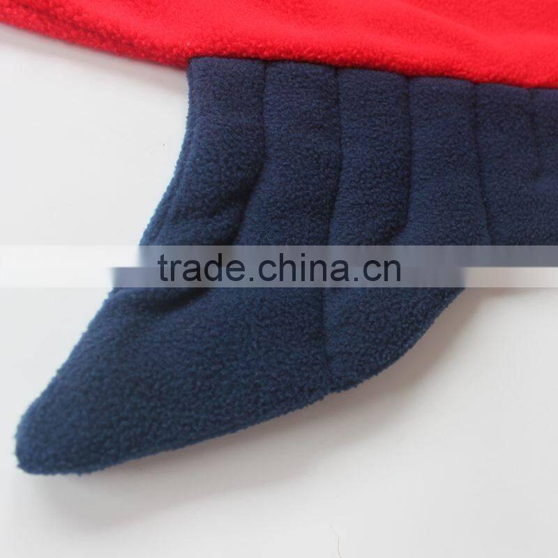 Hengwei Soft Cozy gift Manufacturer Shark Children Blanket sleeping bag