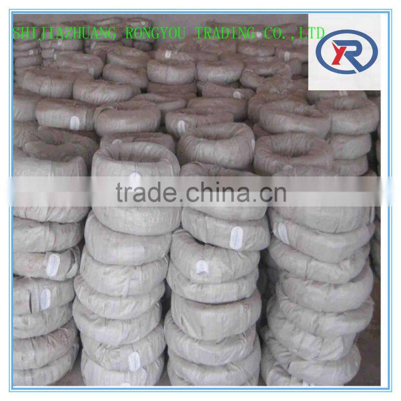 cheap black annealed twist wire In roll and double twisted black annealed wire