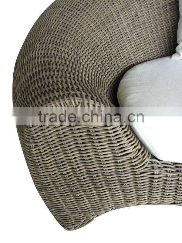 Modern rattan sofa set