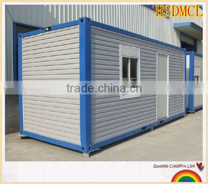 Steel stucture prefabricated container house for sale