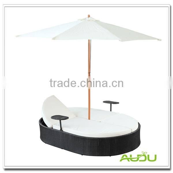 Audu Rattan Queen Cheap Beach Canopy Bed