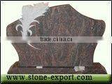 American Tombstone,Granite Tombstone,Headstone-Red Granite