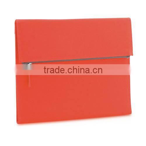 document folder with external pocket