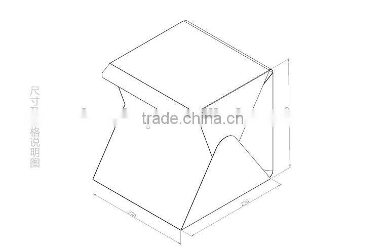 Folding mini softbox small portable studio photography box camera lights props equipment photography Tent