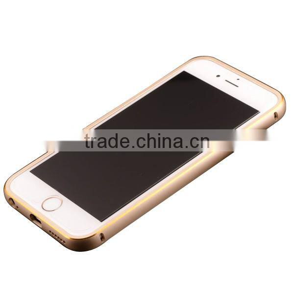 4.7-inch mobile phone bumper & transparent rear plate back cover for iPhone6