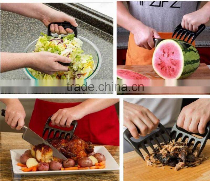 meat Shredder Claws, meat fork,Claw Handler Set, BBQ fork