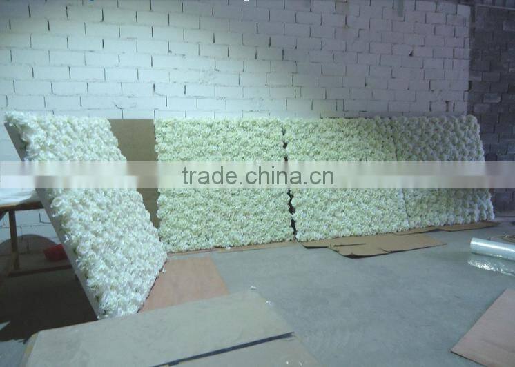wholesale various artificial silk flower stage backdrop wall flower wall