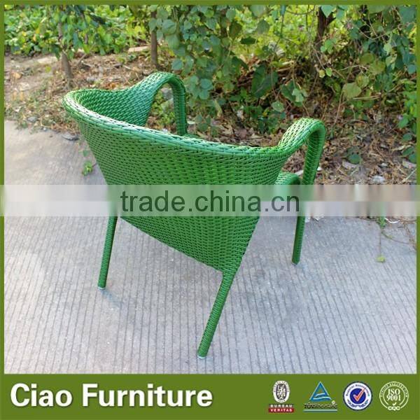 Master home rattan furniture armrest dining chair