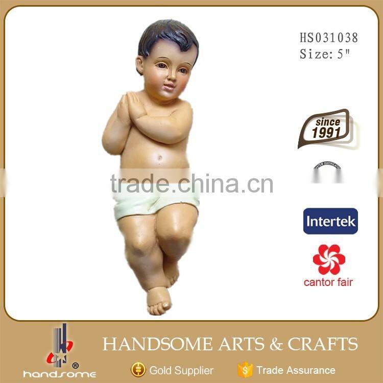 Smalll Inch Resin Baptism Souvenirs Baby Jesus Figurine