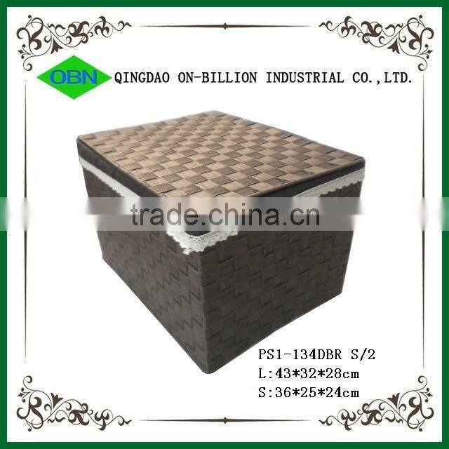 Woven storage nylon bin set