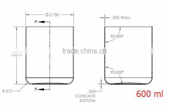 Factory Custom Sheet Metal Deep Drawing Cans