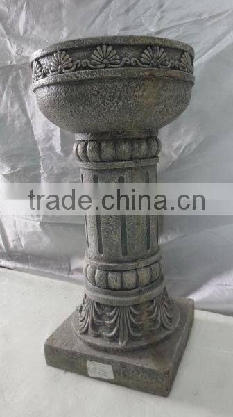 Fiberstone garden urn planter for wholesale